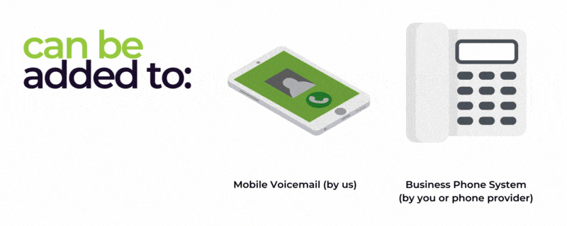 Professional Voicemail Greeting Graphic